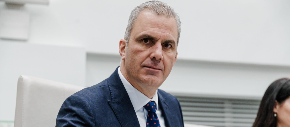 El portavoz de Vox en el Ayuntamiento de Madrid, Javier Ortega Smith