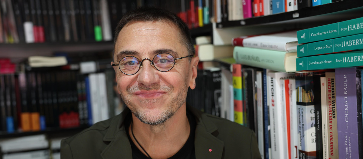 El cofundador de Podemos, Juan Carlos Monedero