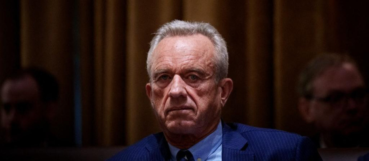 Robert F. Kennedy Jr., asiste a una reunión de gabinete en la Casa Blanca