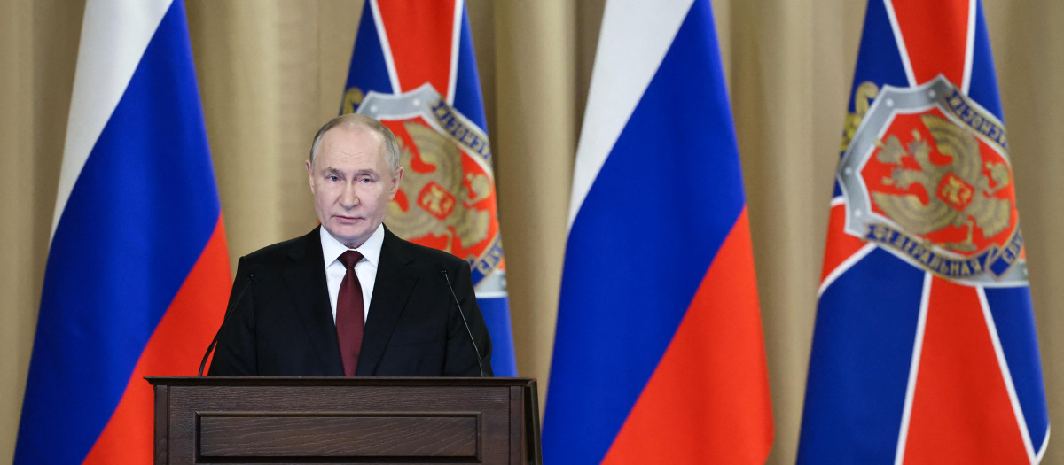 El presidente ruso, Vladimir Putin