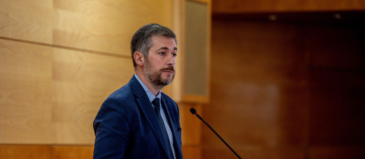 El consejero de Presidencia de la Comunidad de Madrid, Miguel Ángel García Martín