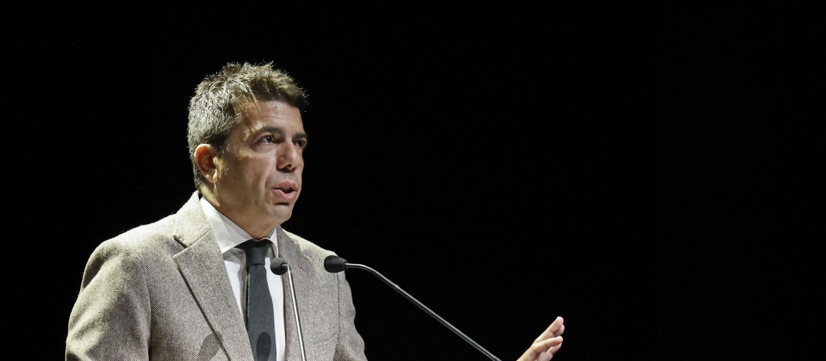 El presidente de la Generalitat Valenciana, Carlos Mazón