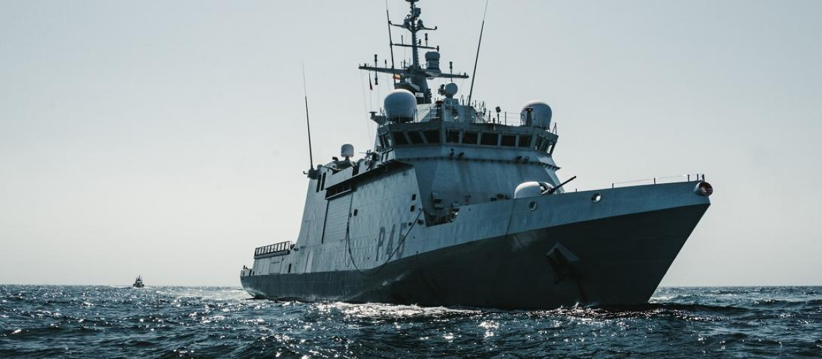 El Buque de Acción Marítima (BAM) Audaz de la Armada española