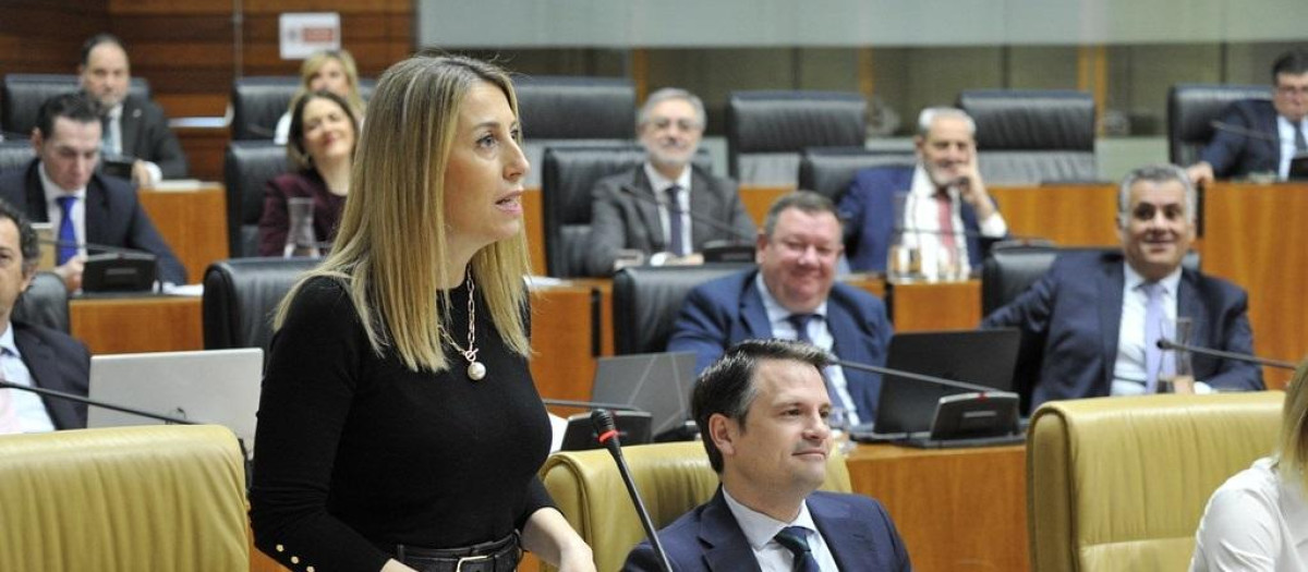 La presidenta de la Junta, María Guardiola