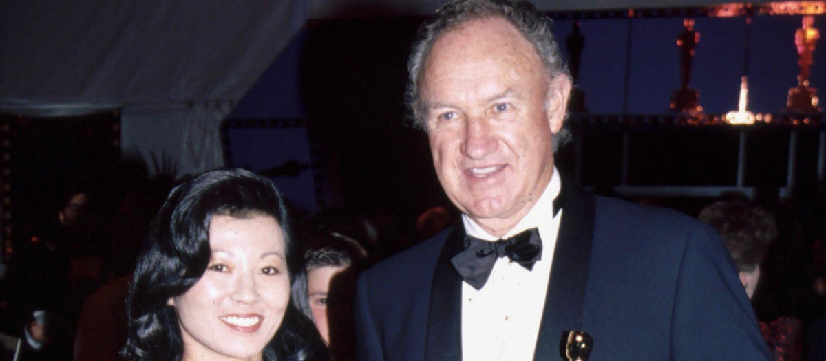 Gene Hackman y Betsy Arakawa, en una imagen de 1995