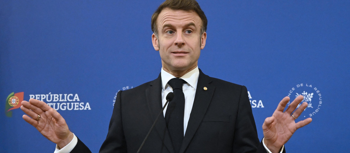 Emmanuel Macron, presidente de Francia