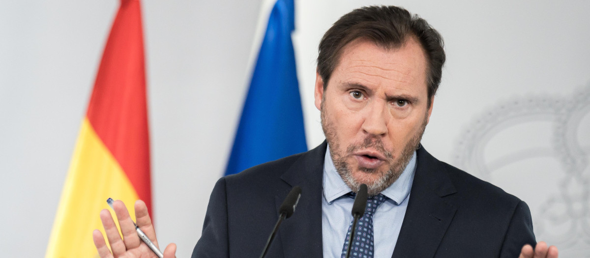 El ministro de Transportes y Movilidad Sostenible, Óscar Puente