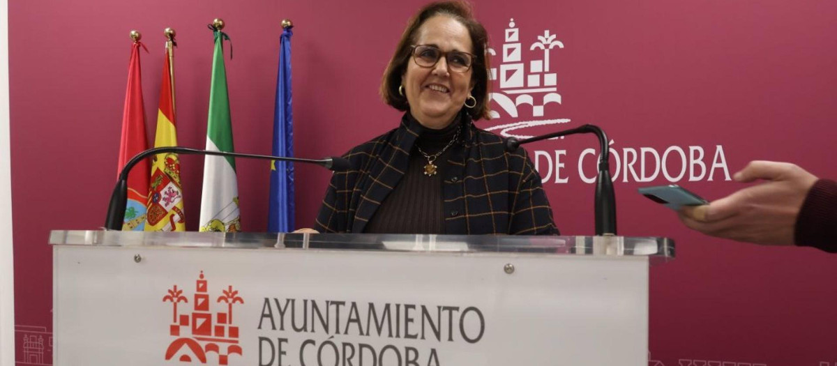 La presidenta del Instituto Municipal de Desarrollo Económico y Empleo (Imdeec), Blanca Torrent
La presidenta del Instituto Municipal de Desarrollo Económico y Empleo (Imdeec), Blanca Torrent, ha exigido al PSOE una rectificación pública de sus declaraciones en las que se tacha de "irregular" la concesión de un espacio en El Granadal a la Federación Nacional de Asociaciones de Empresarios y Trabajadores Autónomos (ATA).
POLITICA ANDALUCÍA ESPAÑA EUROPA CÓRDOBA
AYUNTAMIENTO DE CÓRDOBA