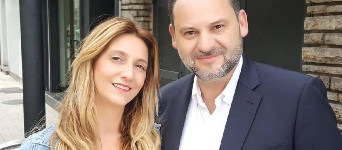 Claudia Montes y José Luis Ábalos