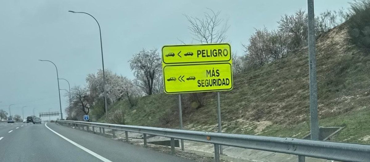 Pese a ser muy llamativa, muchos conductores no conocen su significado