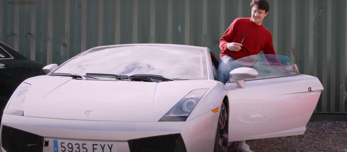Algunos de los coches que salen a subasta son difíciles de creer, en este caso un Lamborghini