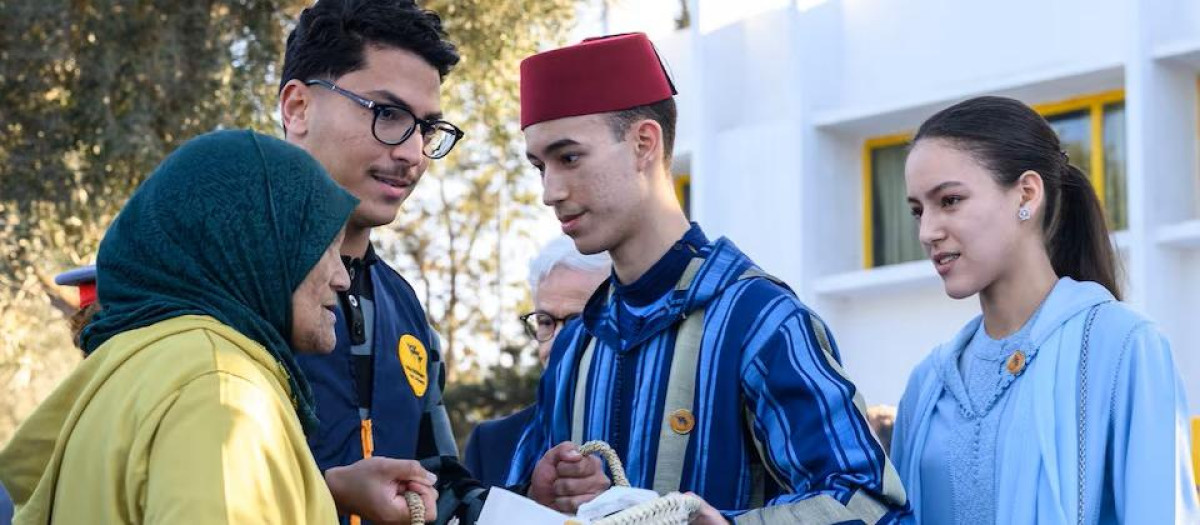 Lalla Khadija y Moulay Hassan de Marruecos