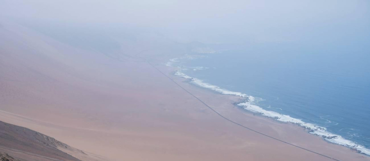 Niebla en Atacama