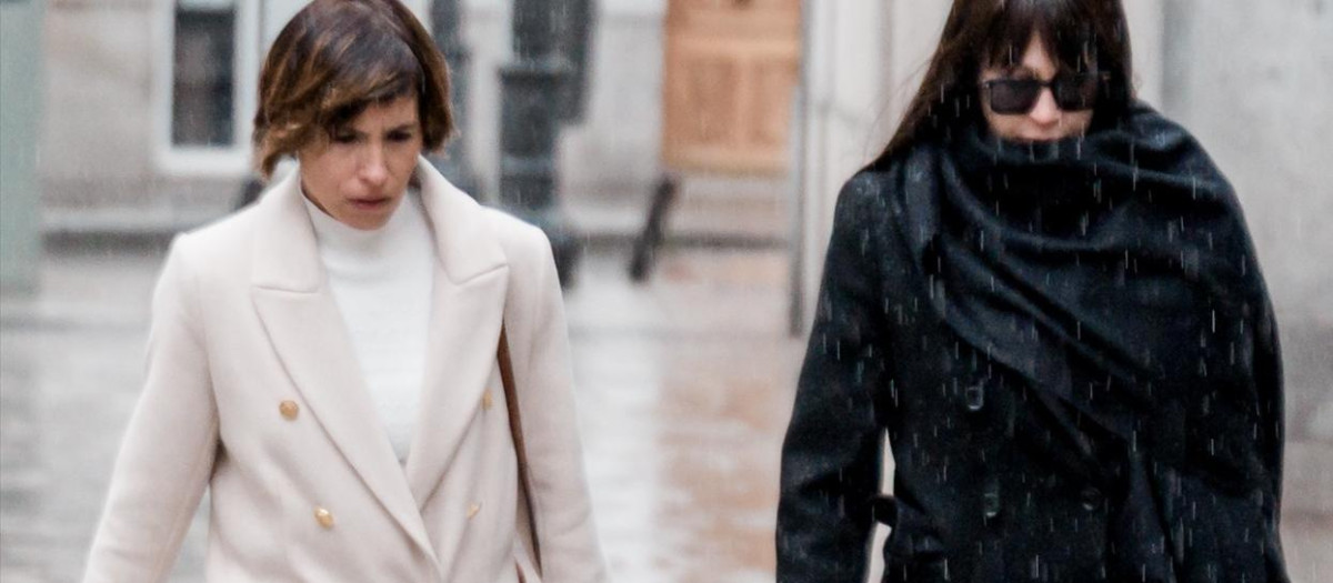 La expareja de Ábalos, Jéssica Rodríguez, a su llegada al Tribunal Supremo, a 27 de febrero de 2025