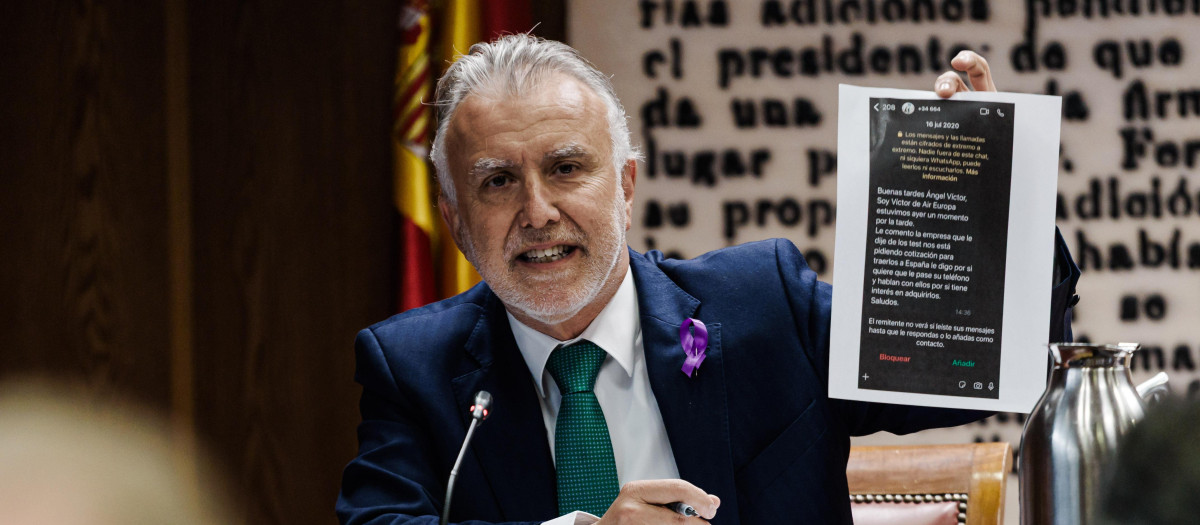 Ángel Víctor Torres niega cualquier tipo de relación con Víctor de Aldama