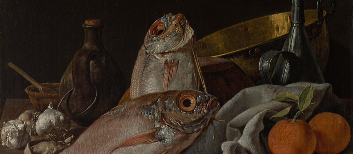 02.-Luis-Melendez-Bodegon-con-besugos-naranjas-condimentos-y-utensilios-de-cocina-1772-Coleccion-Masaveu-©-Fundacion-Maria-Cristina-Masaveu-Peters
