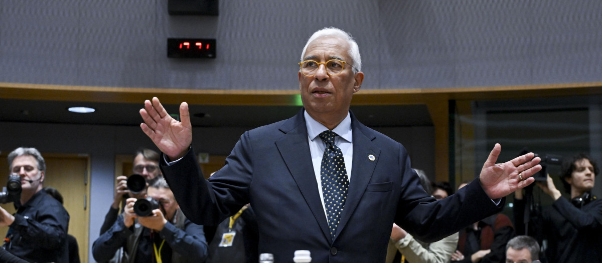 Rueda de prensa del presidente de la Comisión Europea, Antonio Costa