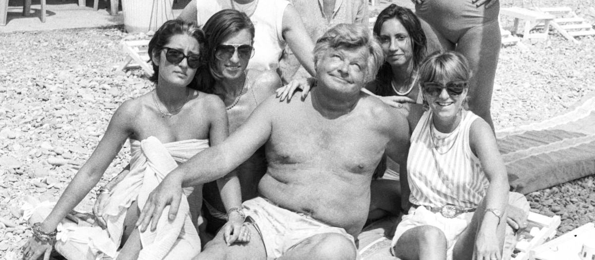 Benny Hill, en una imagen de 1982