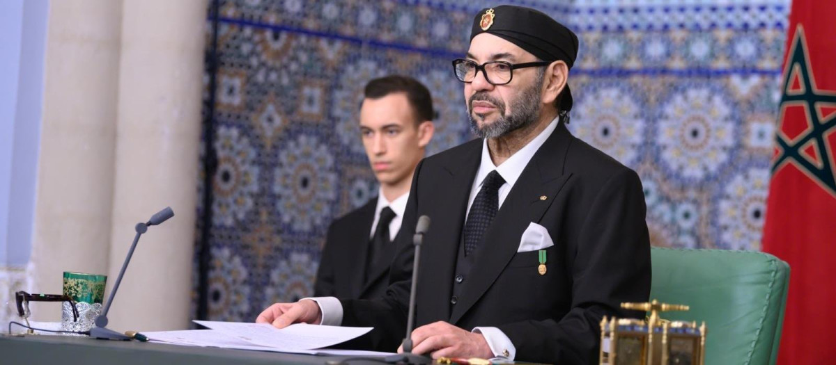El rey de Marruecos, Mohamed VI