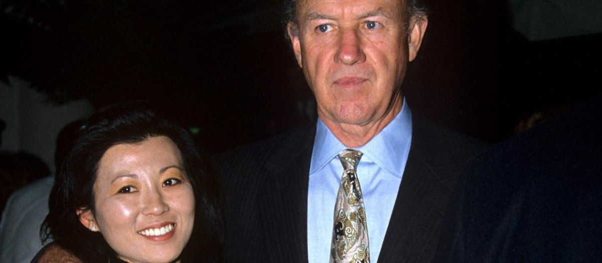 Gene Hackman y Betsy Arakawa, en una imagen de 1995