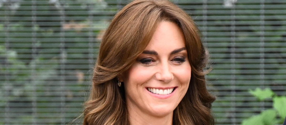 Kate Middleton Princess of Wales, visits HMP High Down in Surrey on Tuesday 12th September