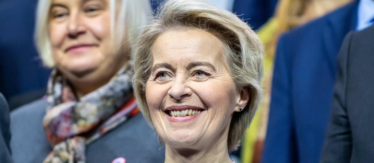 La presidenta de la Comisión Europea, Ursula von der Leyen