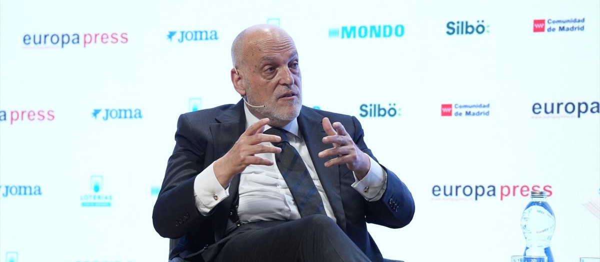 Javier Tebas, en una imagen de archivo