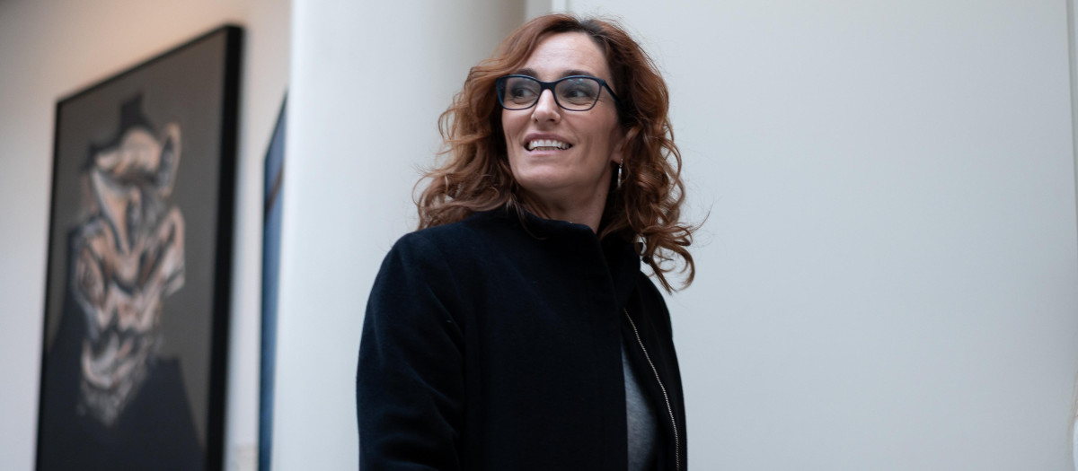 La ministra de Sanidad, Mónica García
