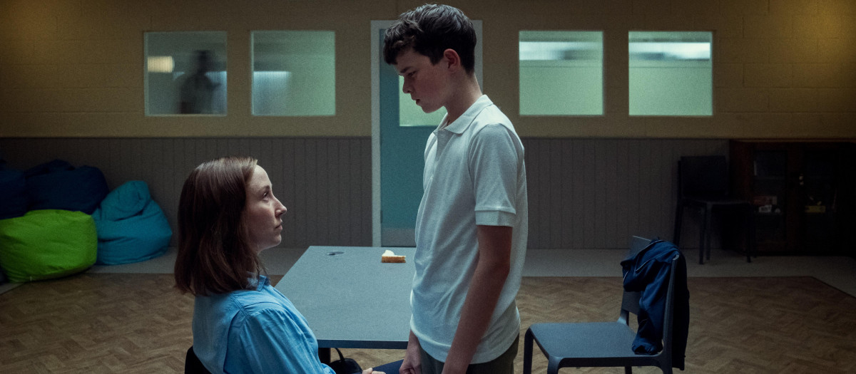 Erin Doherty y Owen Cooper, en una escena de la serie Adolescencia
