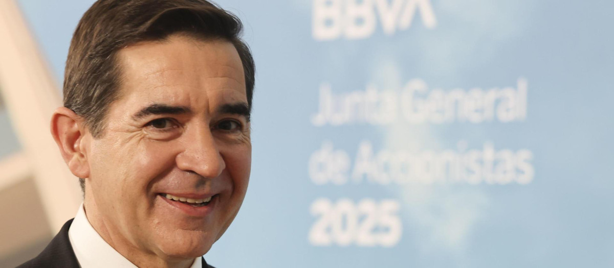 El presidente de BBVA, Carlos Torres