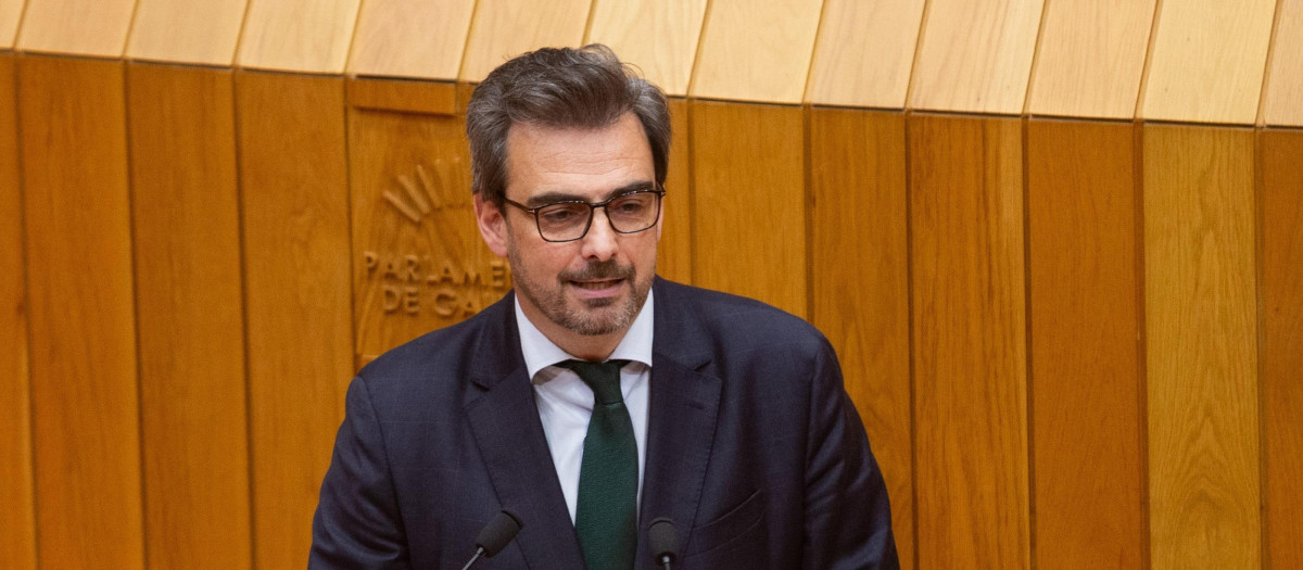 El 'conselleiro' Diego Calvo
