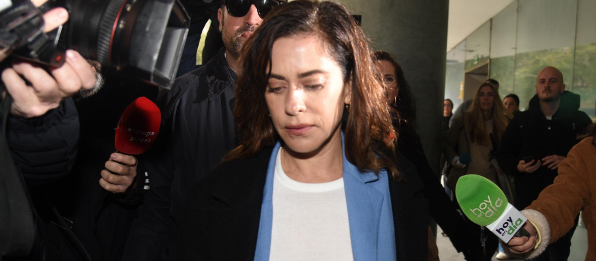 La actriz  Maria Leon