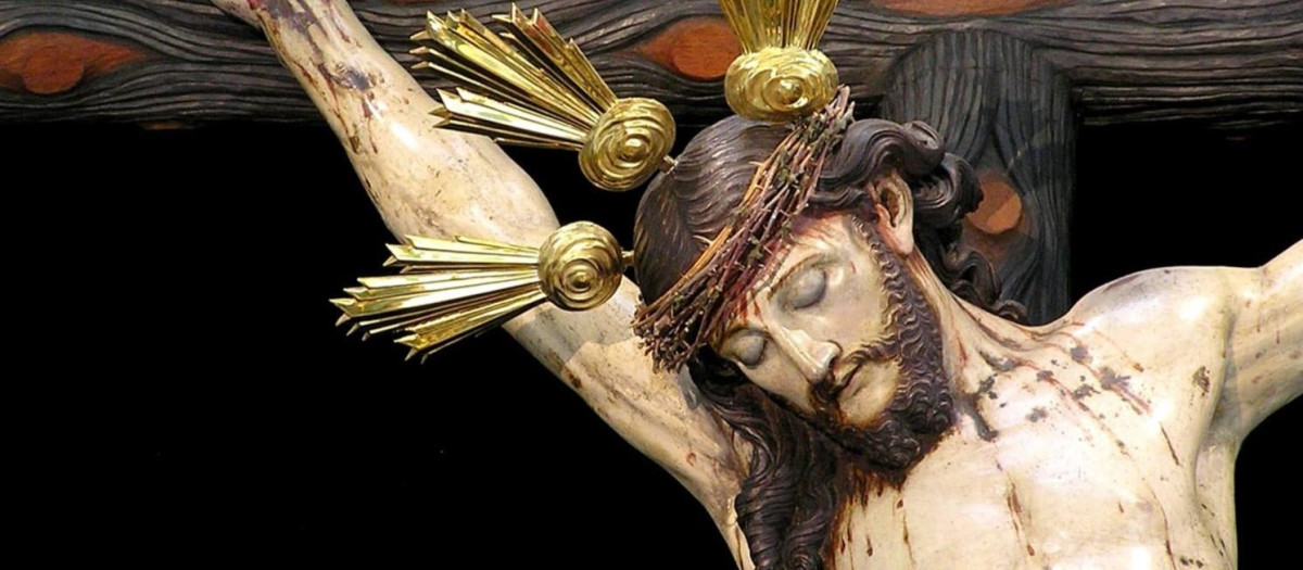 La talla del Santísimo Cristo de la Vera Cruz de Cádiz