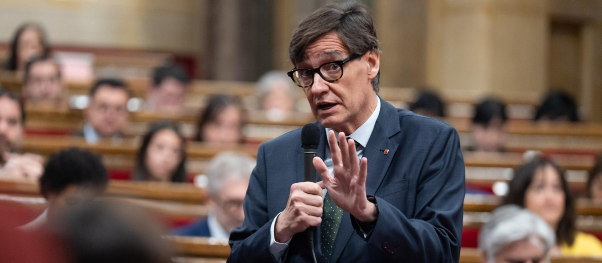 Salvador Illa, exministro de Sanidad y actual presidente de Cataluña