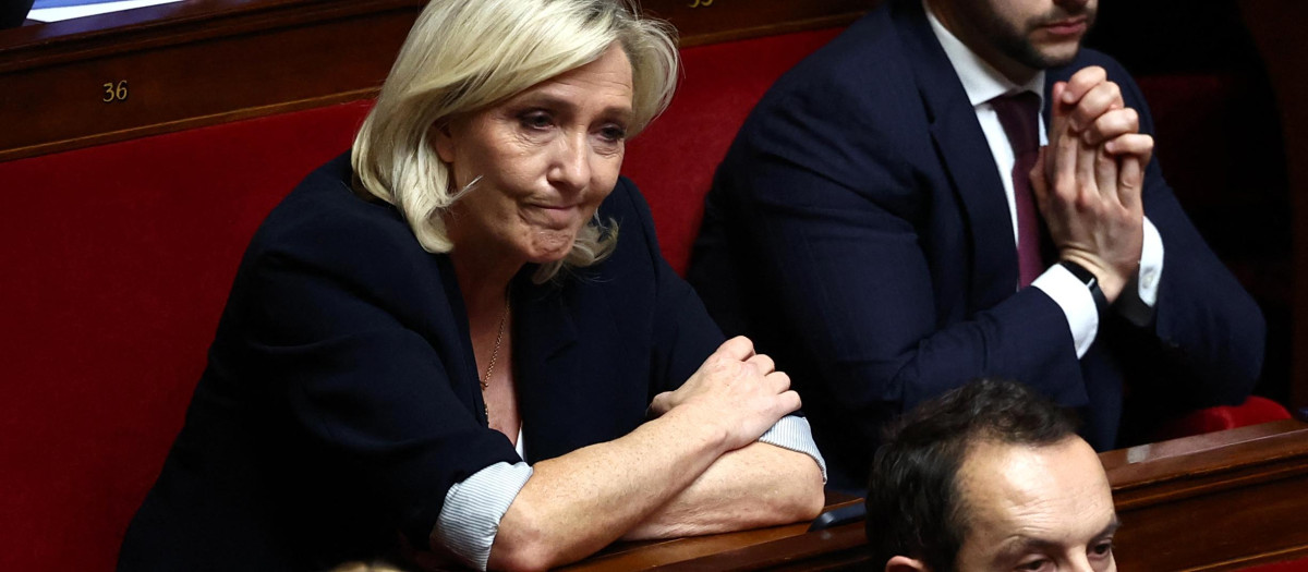 Marine Le Pen líder de Agrupación Nacional
