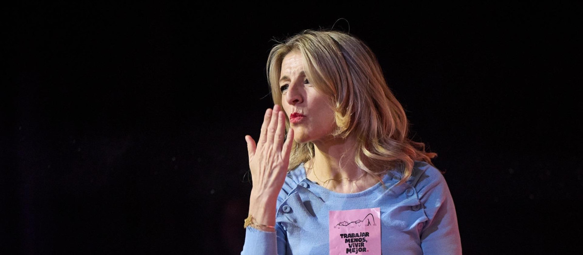 La vicepresidenta segunda y ministra de Trabajo y Economía Social, Yolanda Díaz