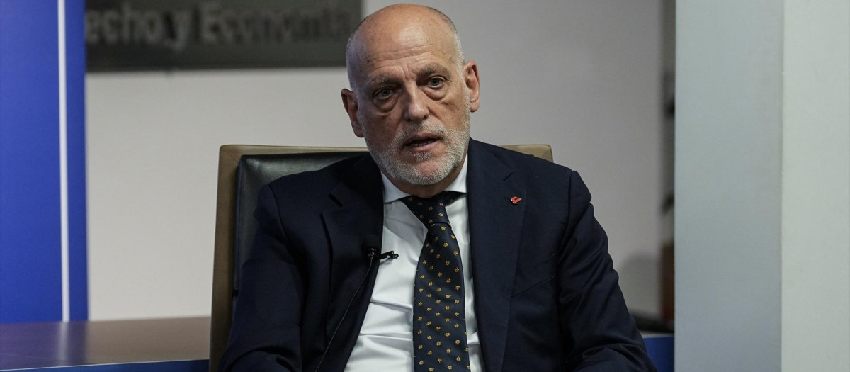 Javier Tebas, presidente de LaLiga