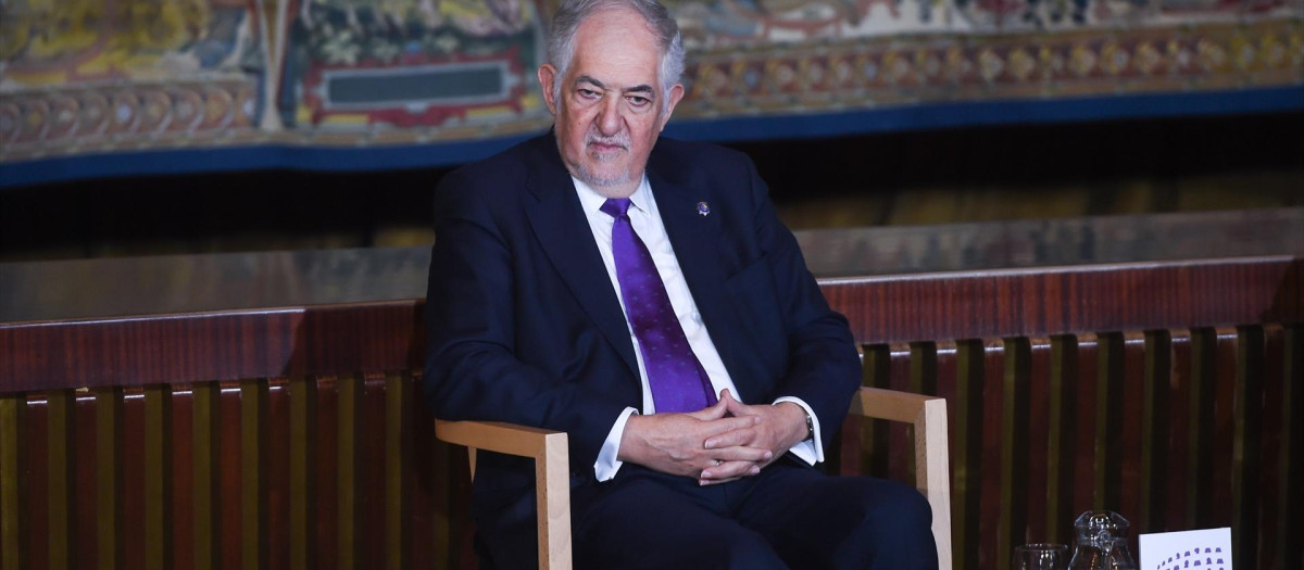 El presidente del Tribunal Constitucional, Cándido Conde-Pumpido Tourón