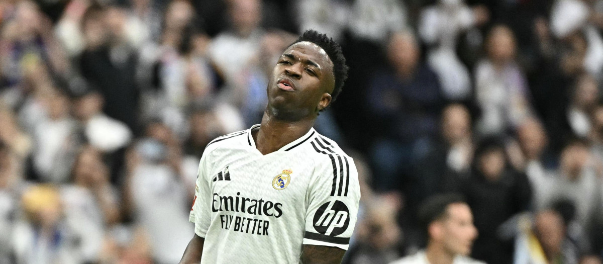 Vinicius volvió a fallar un penalti decisivo para el Real Madrid