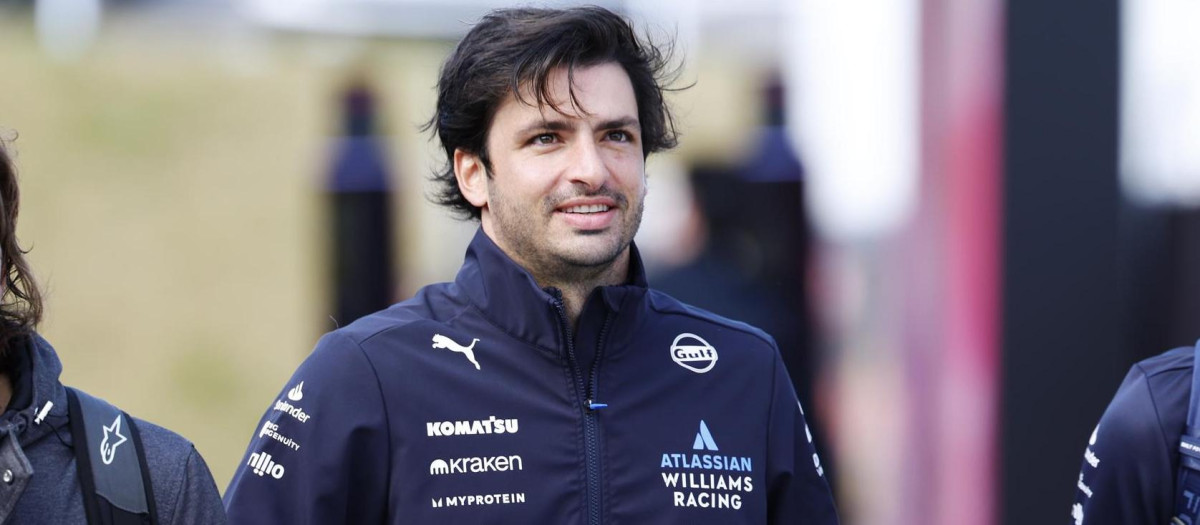 Carlos Sainz, en el Gran Premio de Japón