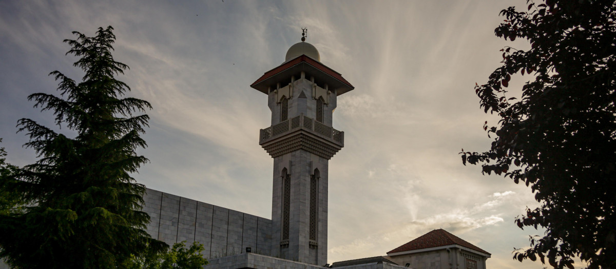 Minarete de la Mezquita de la M30 (Foto archivo)