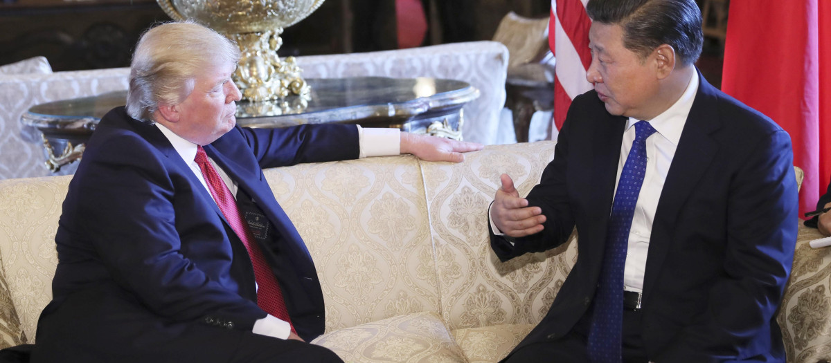 El presidente de EE.UU., Donald Trump, y el de China, Xi Jinping