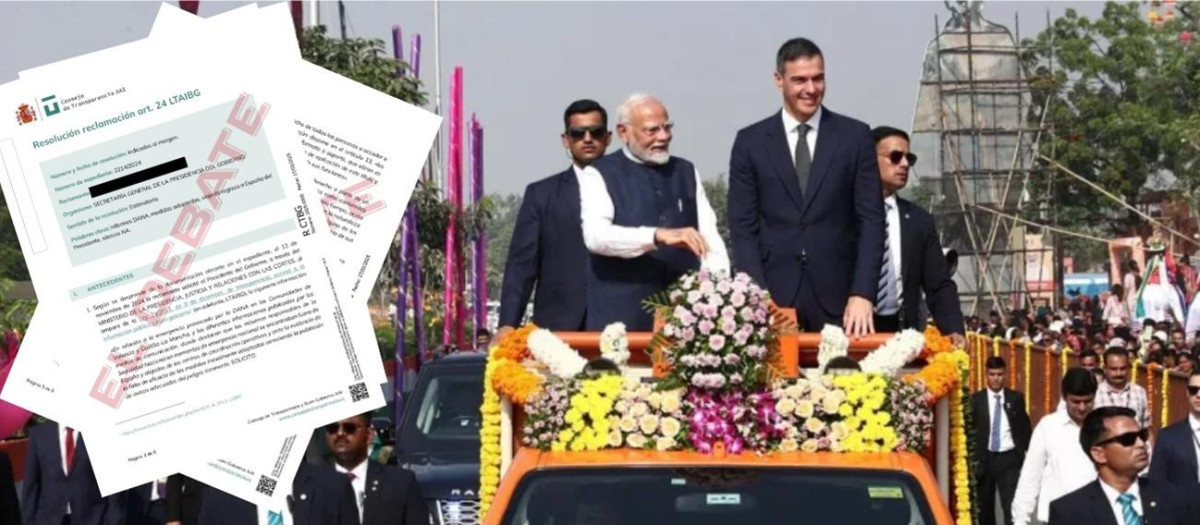 Pedro Sánchez en La India