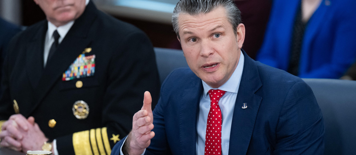 Pete Hegseth, secretario de Defensa de EE.UU.