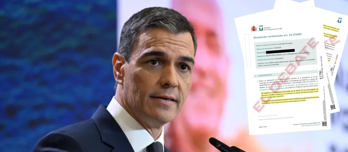 El presidente del Gobierno, Pedro Sánchez