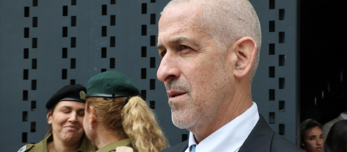 Ronen Bar, jefe del Shin Bet (servicio interior de inteligencia) de Israel