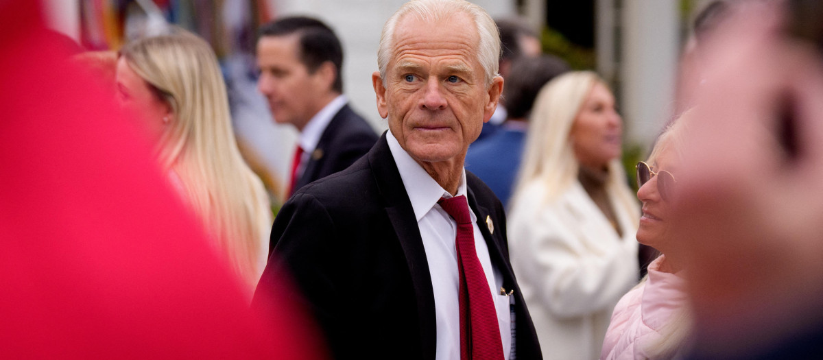 Peter Navarro, asesor comercial del presidente Donald Trump
