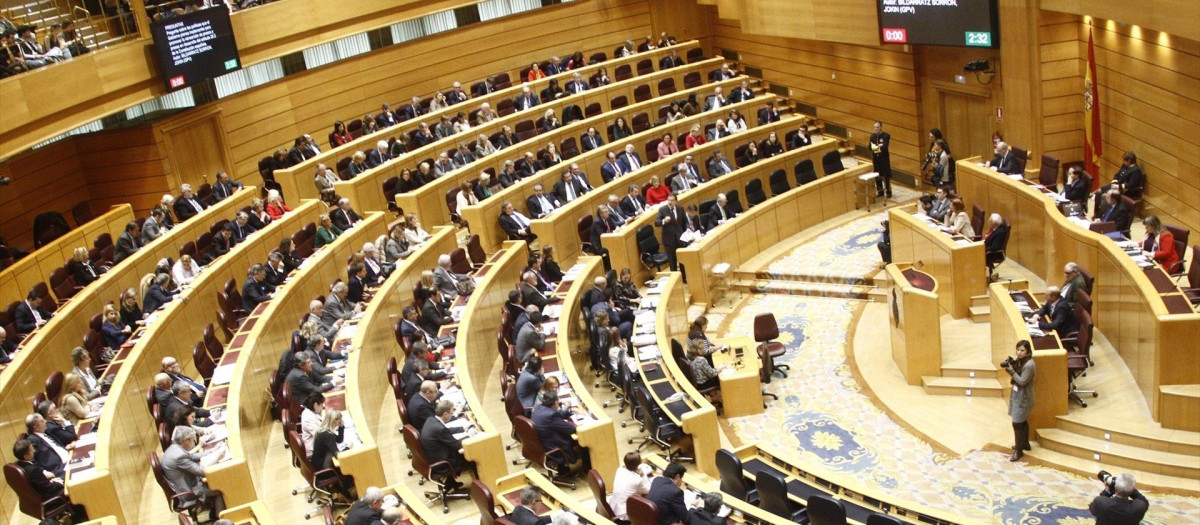 Vista del Pleno del Senado, en una imagen de archivo
09/6/2017
