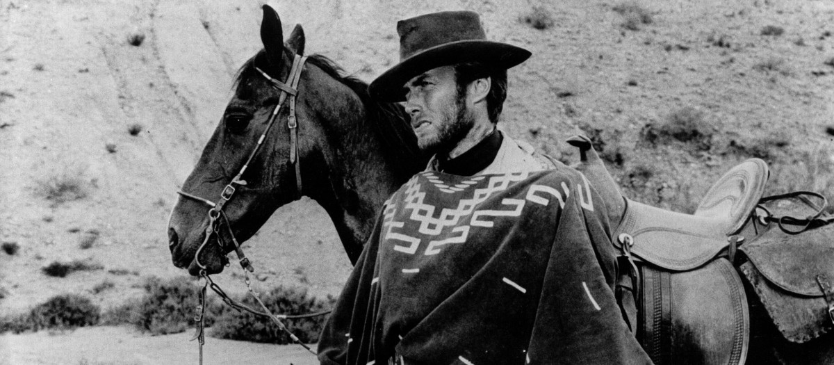 Clint Eastwood en la película El bueno, el feo y el malo.