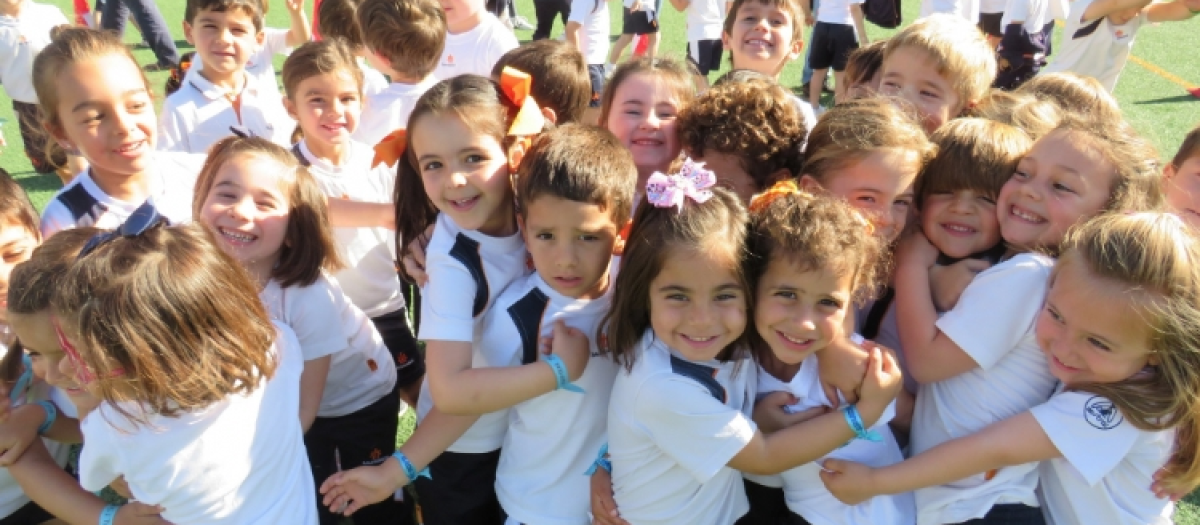 Alumnos de los colegios salesianos de Extremadura